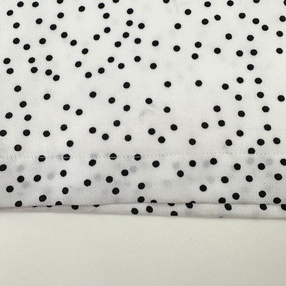 Lovers and Friends Jackson White Deep V Polka Dot Tie Waist Jumpsuit Womsn Sz S - Picture 10 of 10